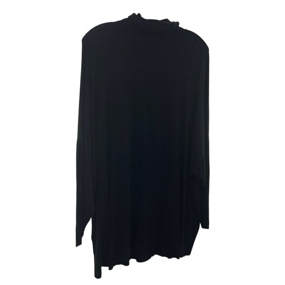 Mod Ref Women's Turtleneck Tunic Top Long Sleeve Black Size Medium - Picture 7 of 8